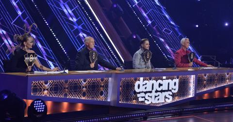 'DWTS' judges providing their scores for a dance on horror night.