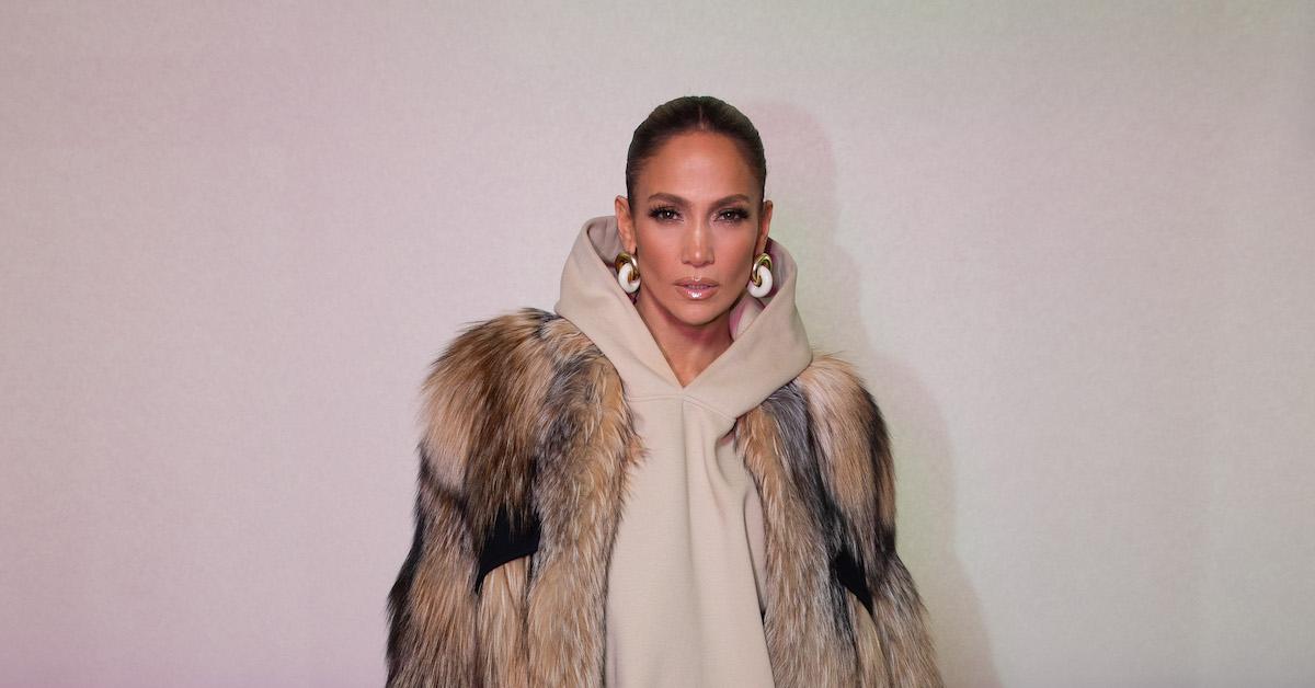 Jennifer Lopez joins Apple Music Radio host Ebro Darden on "This Is Me…Now" Radio on Apple Music 1 on February 16, 2024 in New York City