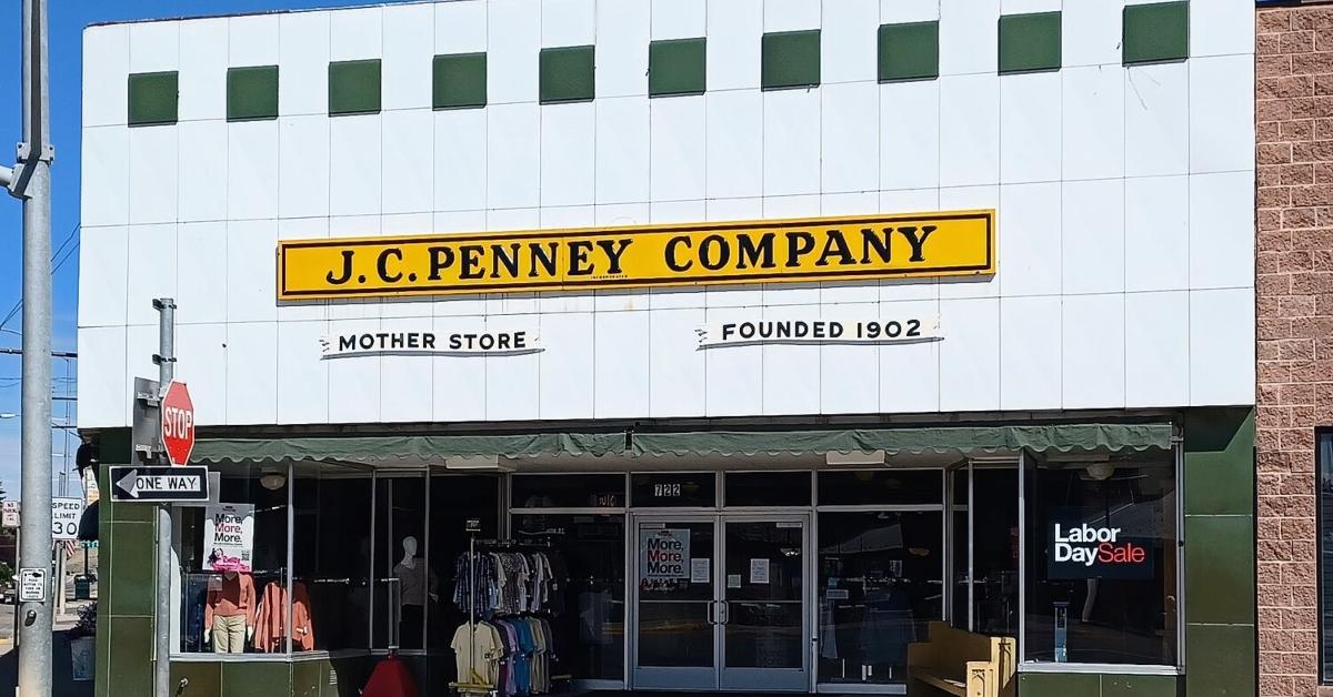 The first JCPenney store