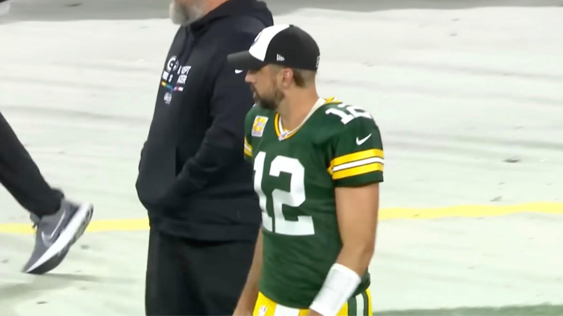 Aaron Rodgers is getting roasted over his haircut.