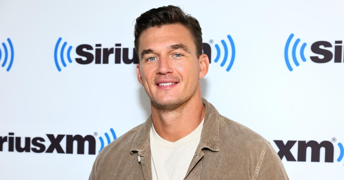  Tyler Cameron visits Sirius XM at SiriusXM Studios on September 20, 2023 in New York City. (Photo by Theo Wargo/Getty Images)