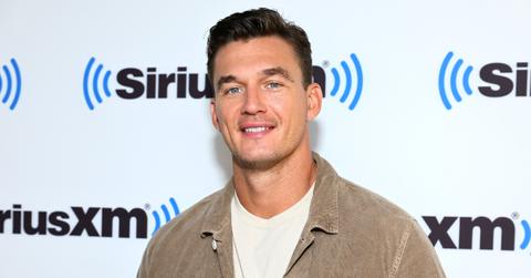 Tyler Cameron visits Sirius XM at SiriusXM Studios on September 20, 2023 in New York City. (Photo by Theo Wargo/Getty Images)