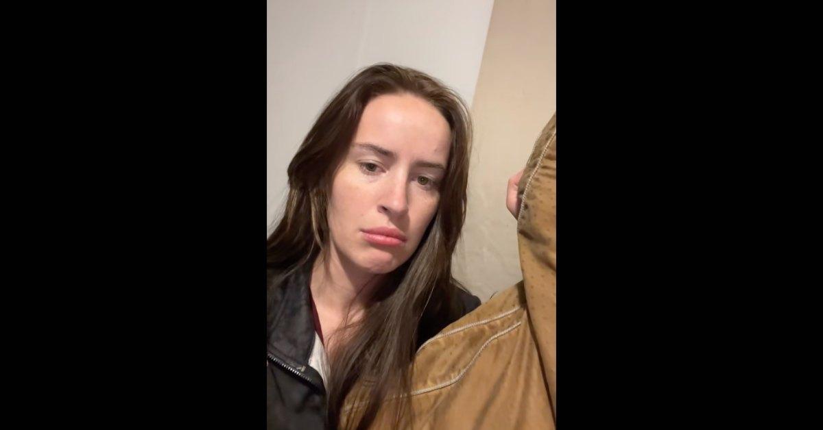 Viral video of woman showing her fiancé's gross favorite pillow.