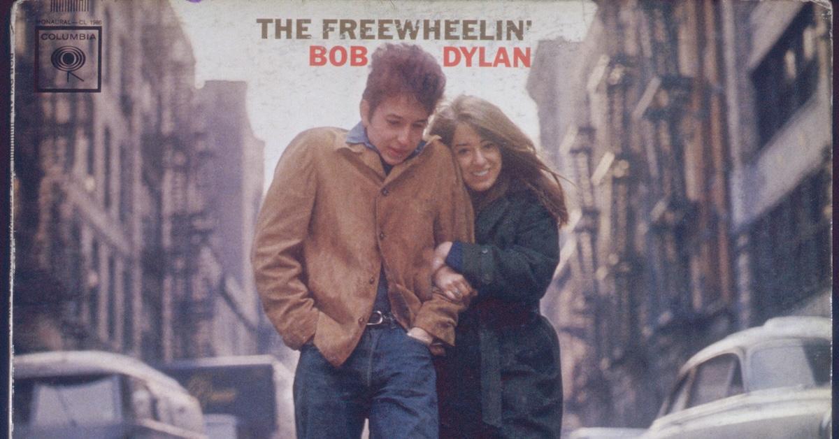 Bob Dylan and Suze Rotolo on the cover of 'The Freewheelin' Bob Dylan' 1963 album