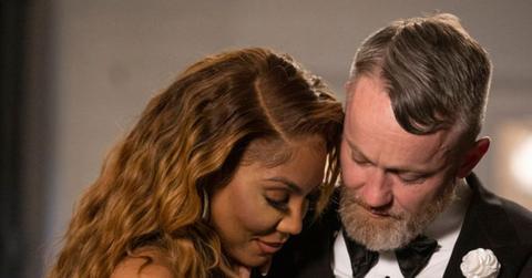 (l-r): Tamar Braxton and Jeremy "JR" Robinson