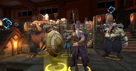 'Demeo Battles' VR look at the cast of classes in-game.