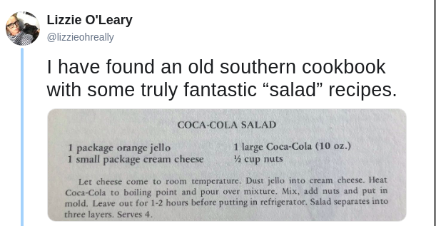 weird salads