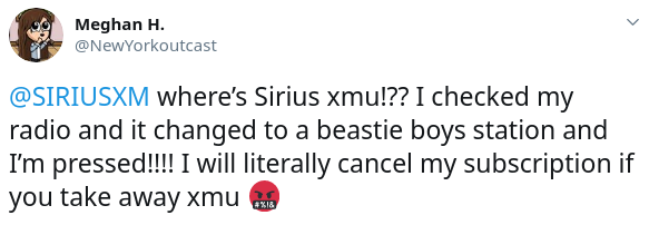 what happened to sirius xmu