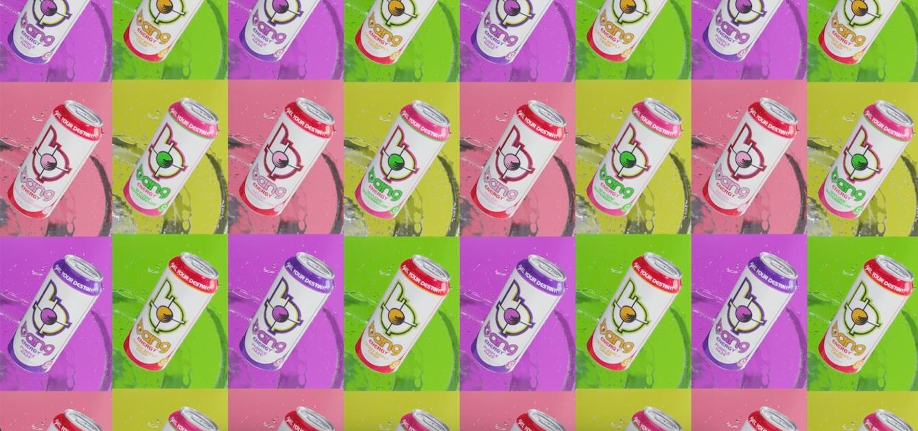 Bang Energy drinks pattern