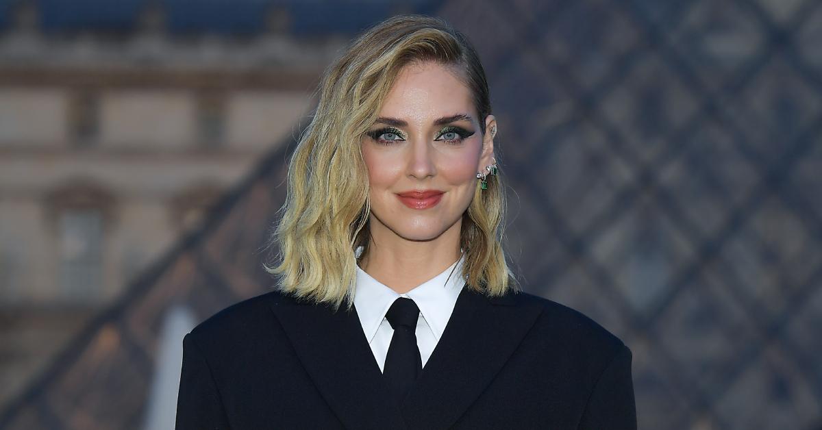 Chiara Ferragni attends the Lancome X Louvre photocall as part of Paris Fashion Week on Sept. 26, 2023