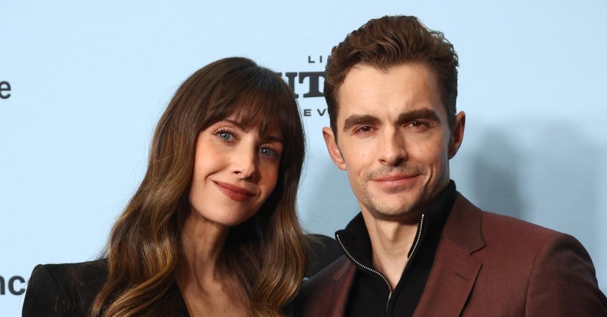 (l-r): Alison Brie and Dave Franco at the 'Together' premiere.