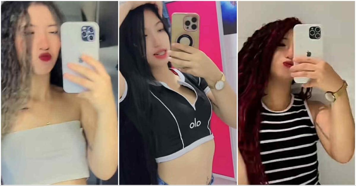 Three Stills from China Baby's TikTok videos