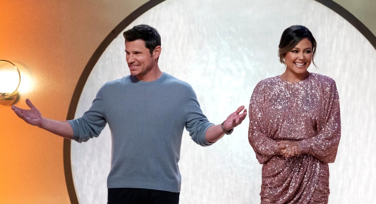 Nick Lachey and Vanessa Lachey hosting 'Love is Blind'