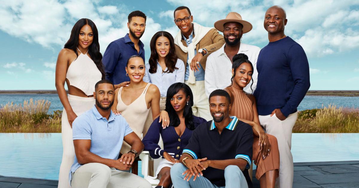 'Summer House: Martha's Vineyard' Season 1 official key art features the cast smiling for a photo together.