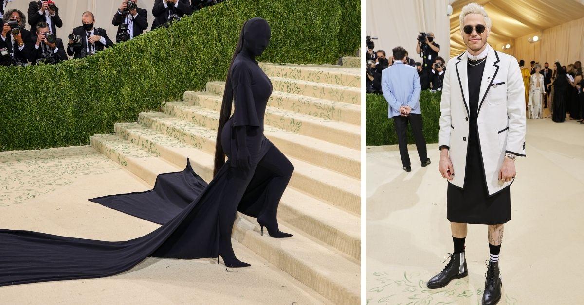 Kim Kardashian Pete Davidson met gala