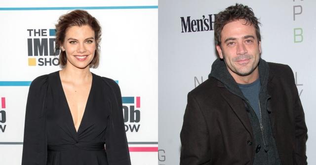 Lauren Cohan and Jeffrey Dean Morgan