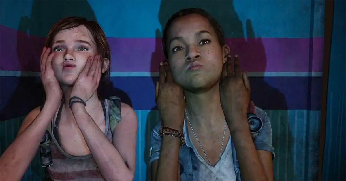 Ellie and Riley in 'The Last of Us.' 