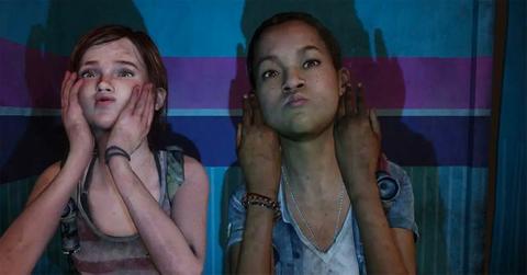 Ellie and Riley in 'The Last of Us.'