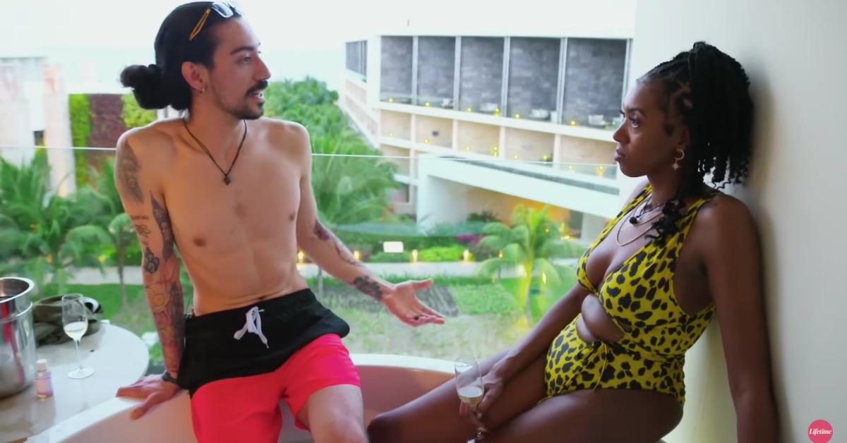 Orion and Lauren talk about race on their honeymoon on MAFS