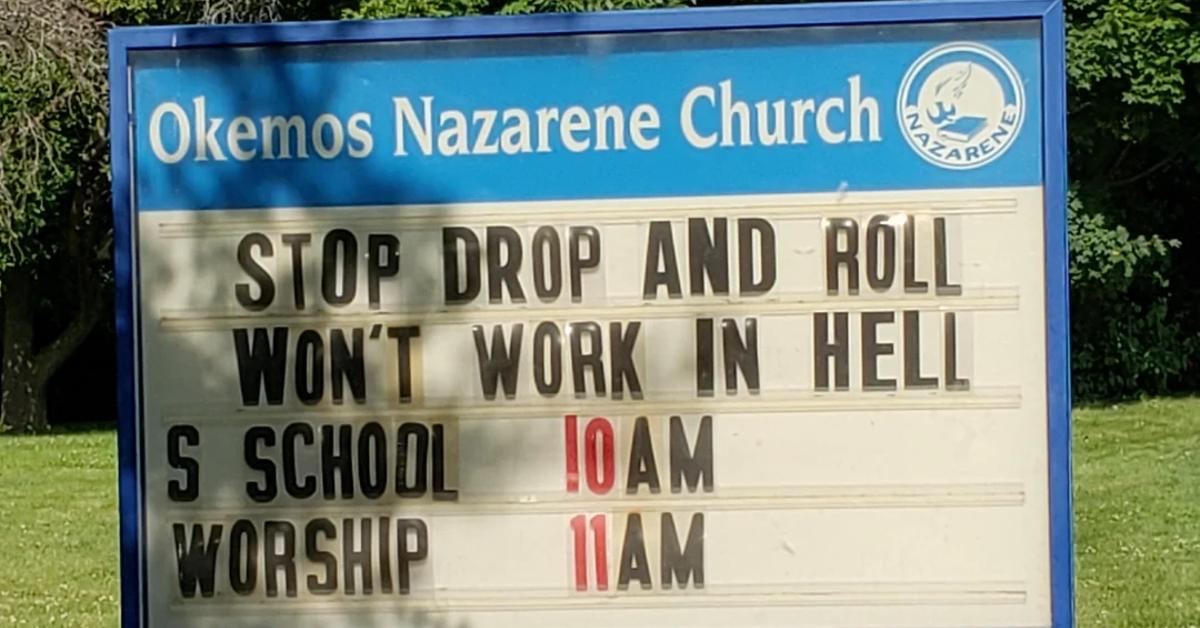 funny church signs