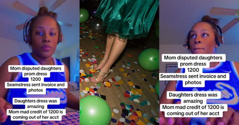 Disputes Prom Dress Charges Posts Pics