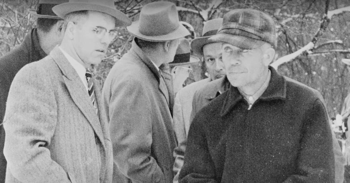 Ed Gein as he was arrested