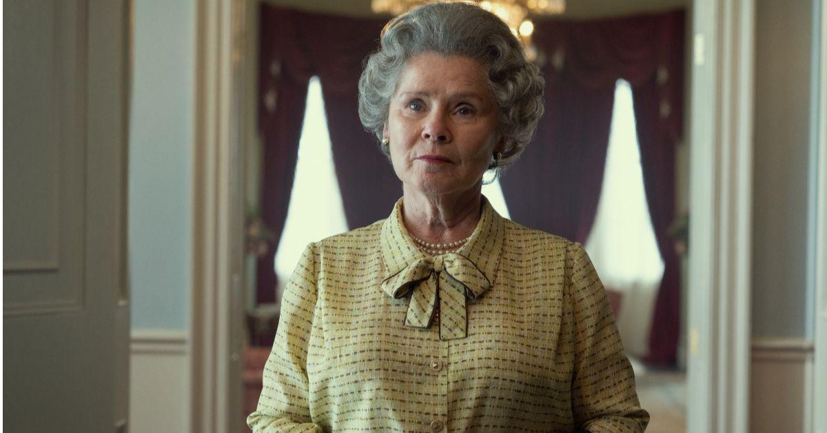 Imelda Staunton as Queen Elizabeth II in an episode of 'The Crown' Season 5.