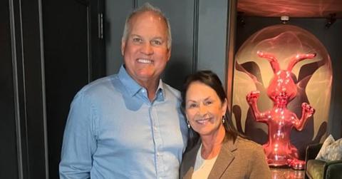 Ryne Sandberg and his wife Margaret at an event.