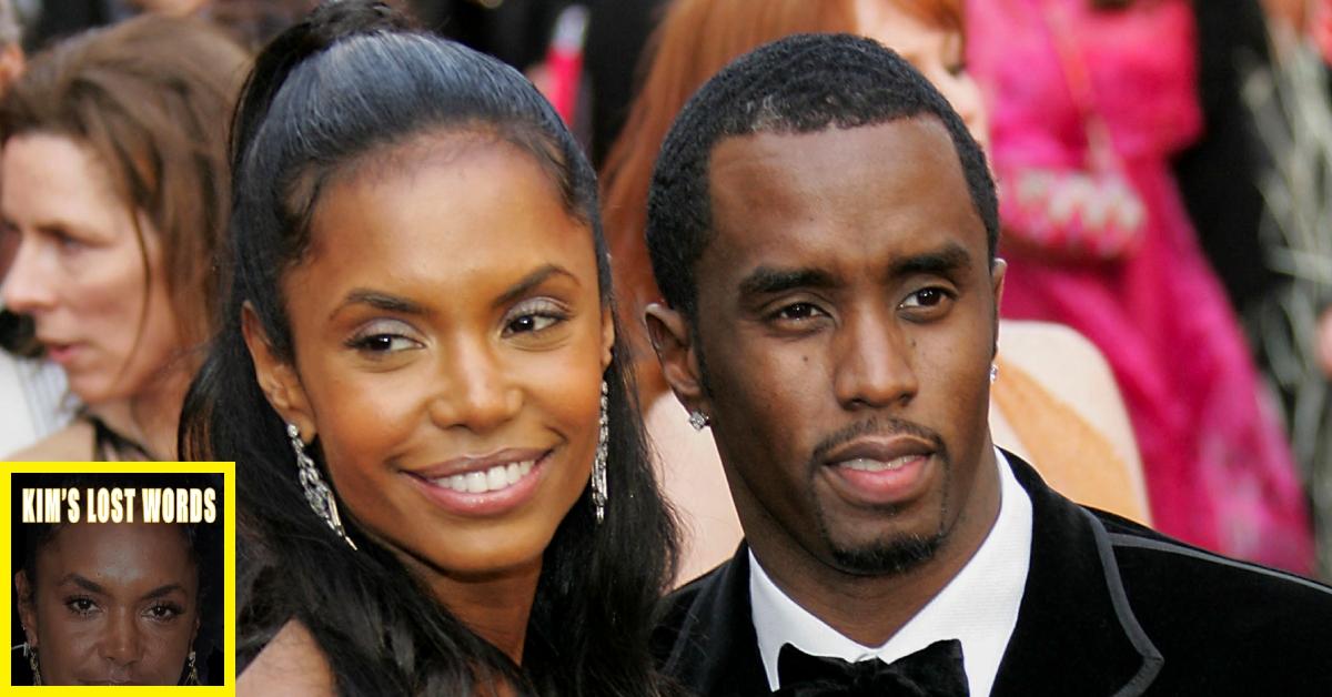 (l-r): A cover of Kim Porter's unauthorized book, Kim Porter, and Diddy