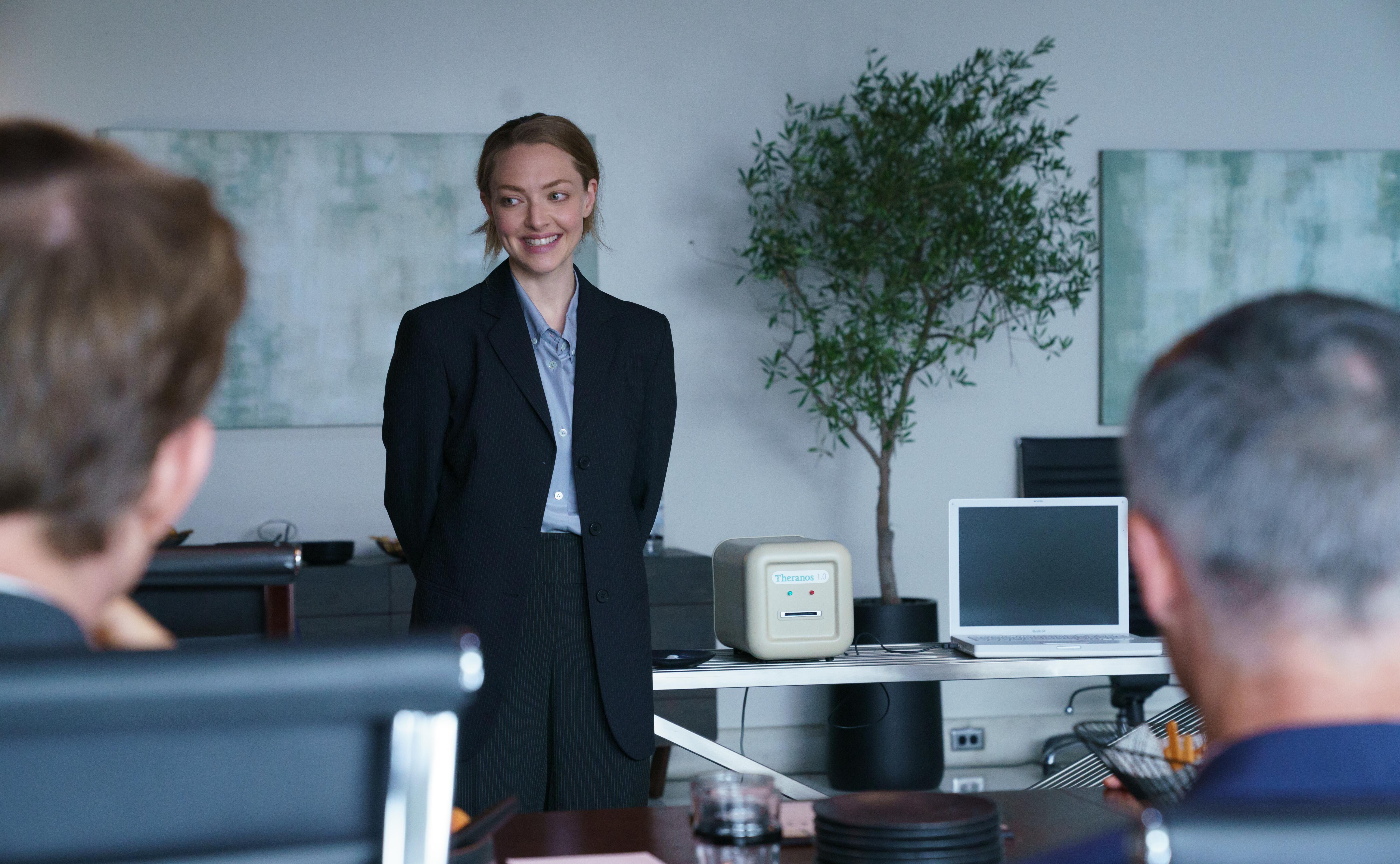 Amanda Seyfried as Elizabeth Holmes in Episode 2 of 'The Dropout.'