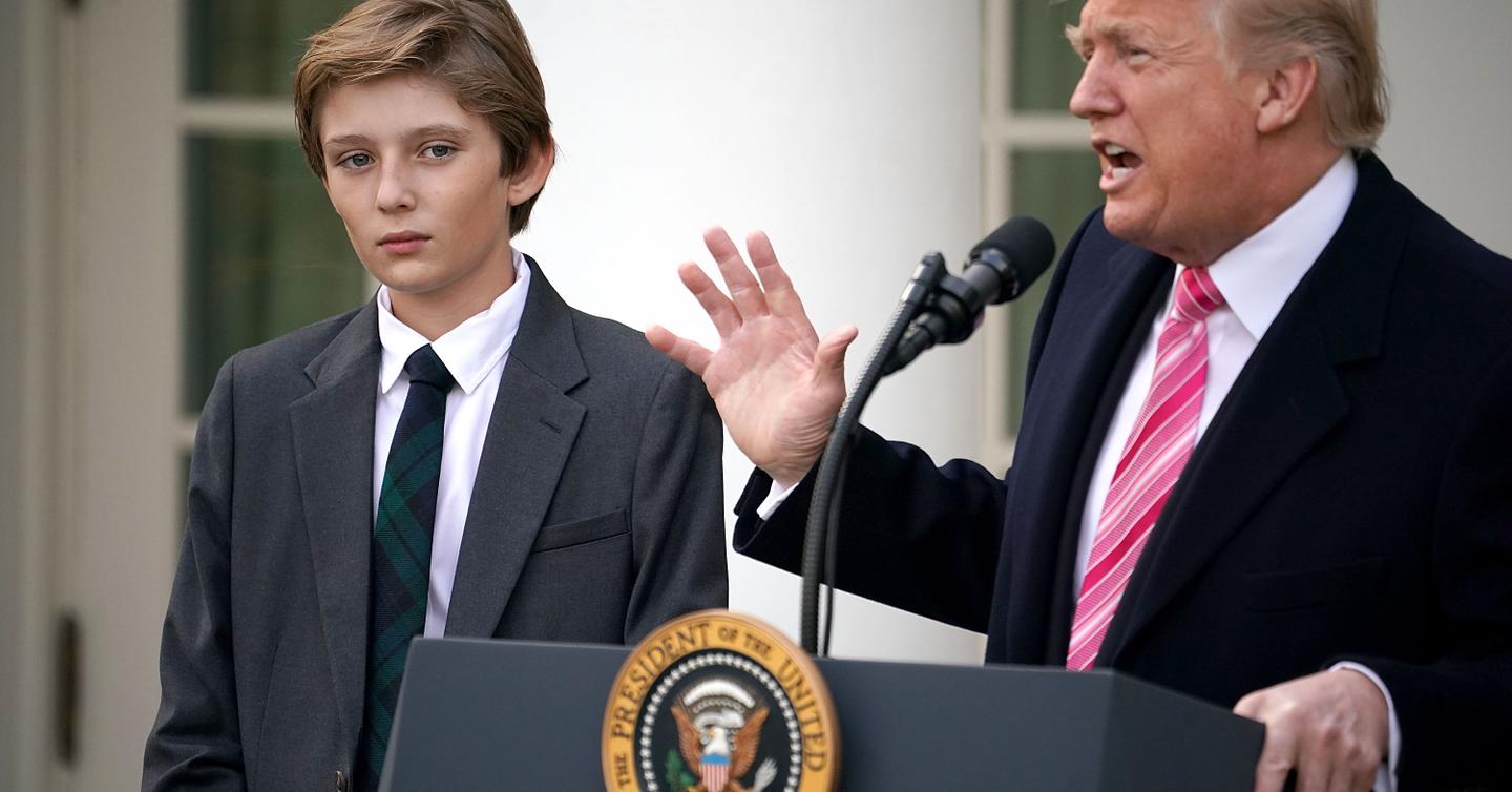 Barron Trump's 'Roblox' Account Started the #SaveBarron2020 Hashtag
