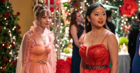 (L-R) Zoe Colletti as Gia and Lana Condor as Erika