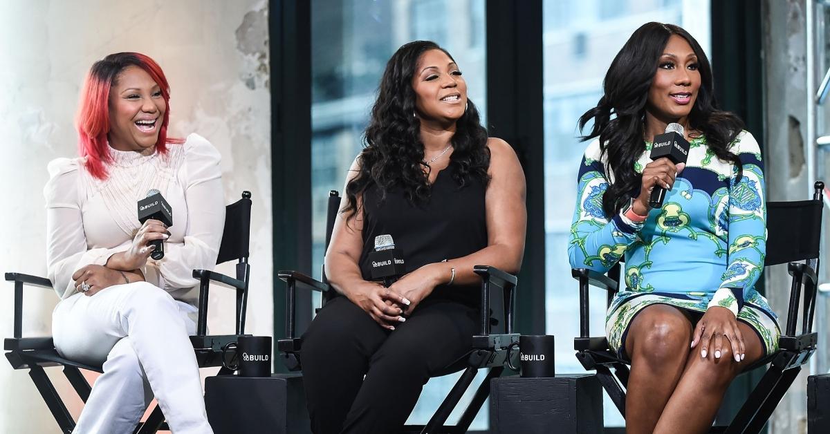 (l-r): Traci Braxton, Trina Braxton, and Towanda Braxton