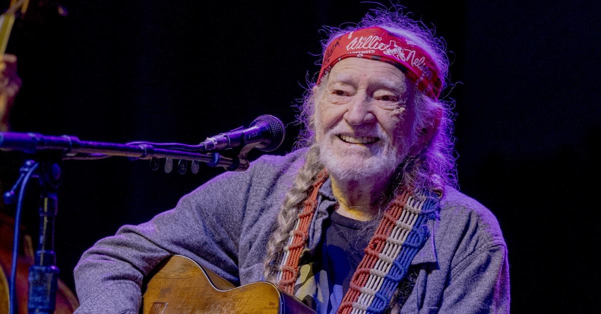 Willie Nelson performs in concert at Pinewood Performing Arts on May 15, 2024 in Lincoln