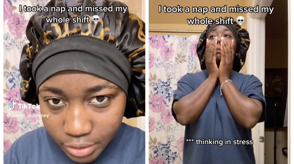 Employee Naps Through Shift and Lives to TikTok About It