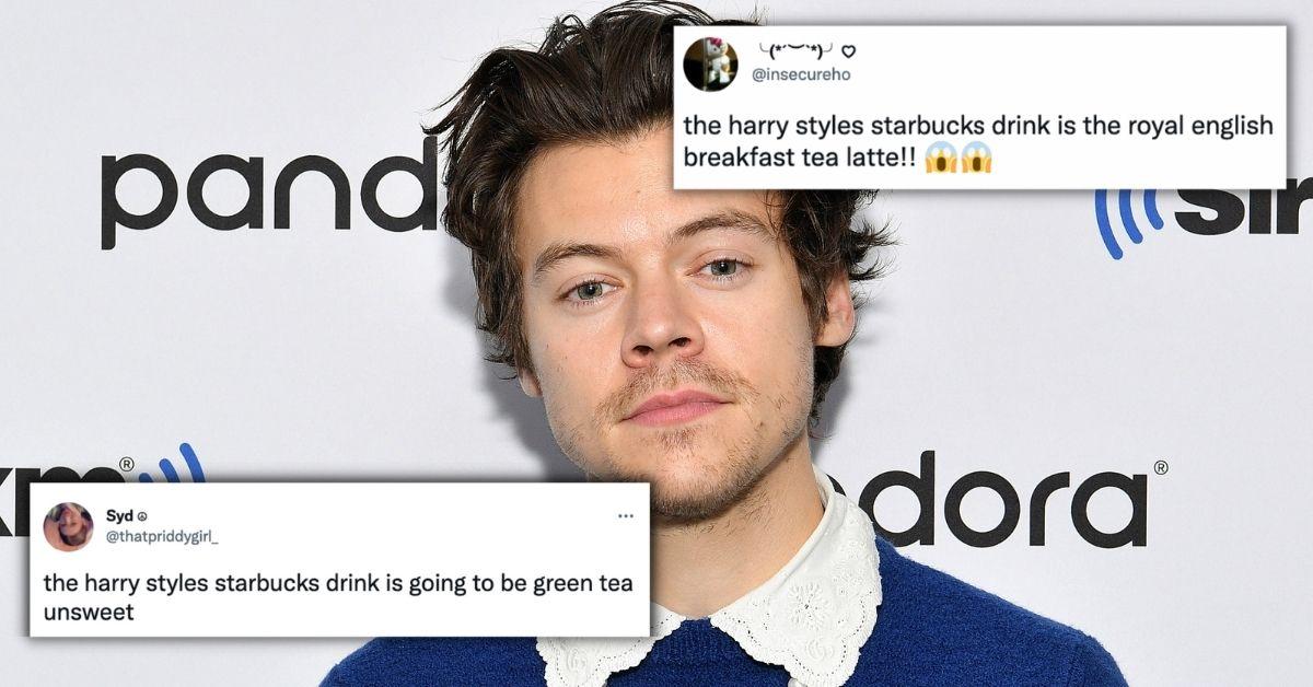 Harry Styles Starbucks Cold Cup 