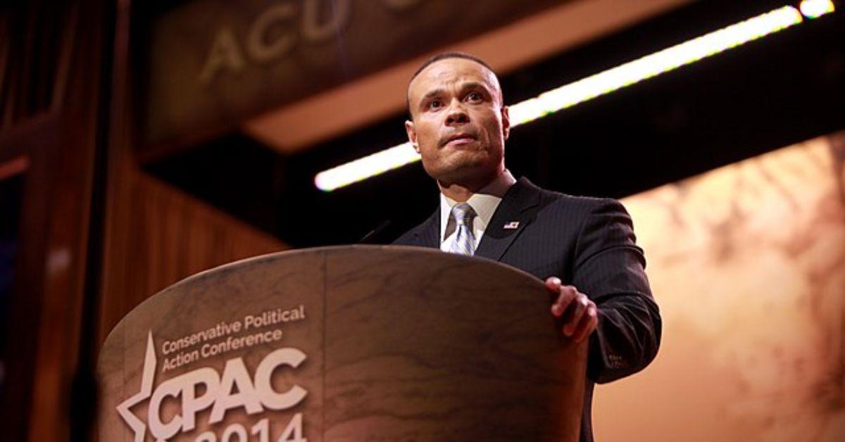 Dan Bongino speaking at CPAC in 2014.