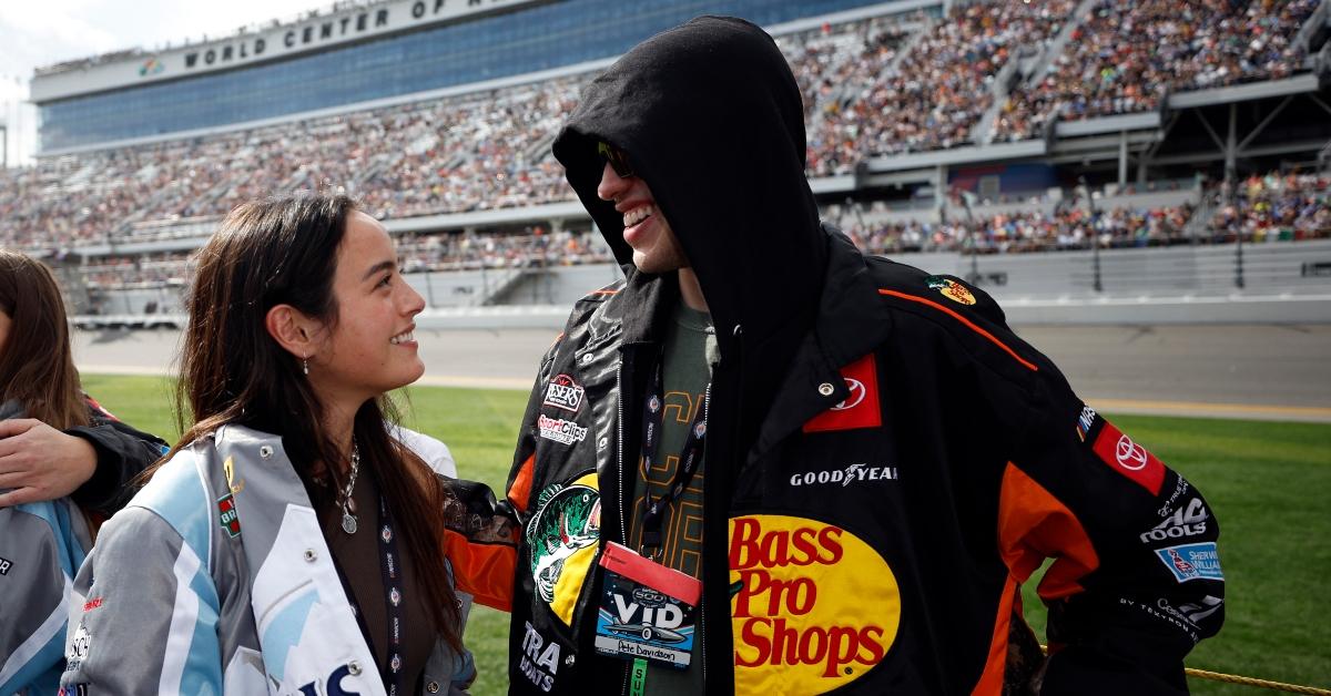 Pete Davidson and Chase Sui Wonders NASCAR