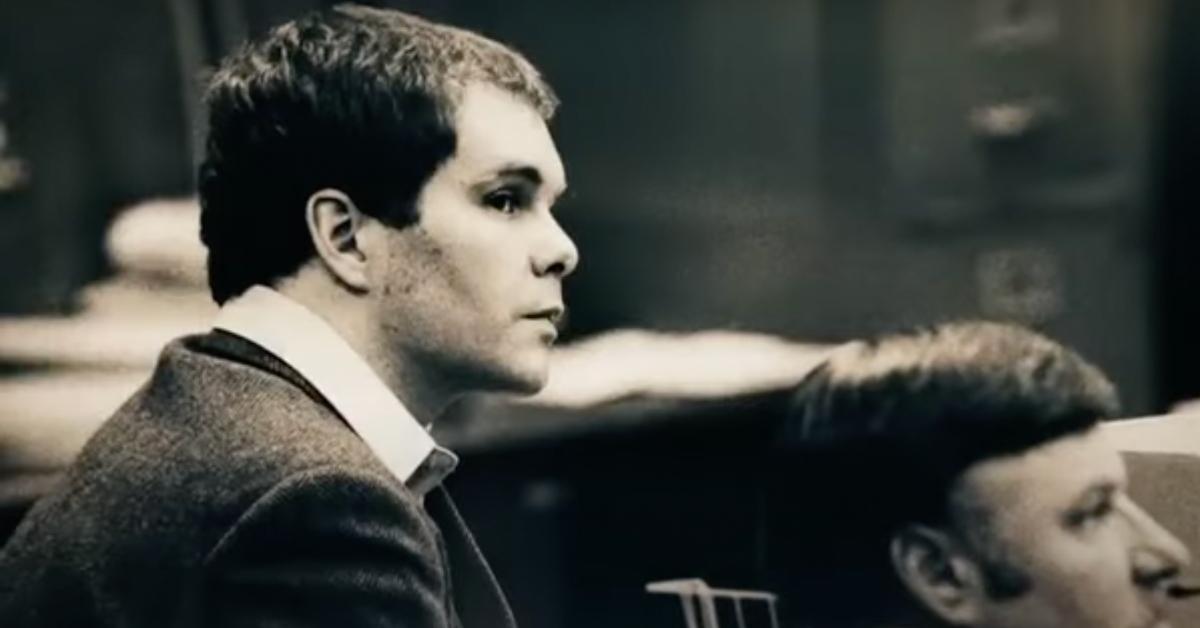 John Sweeney during his trial