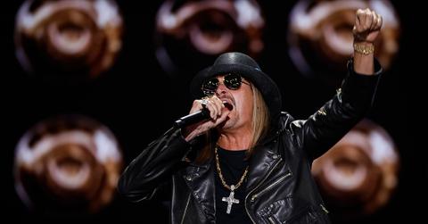 Kid Rock speaking at the 2024 RNC.