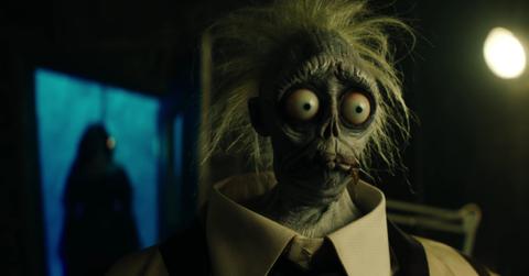 Shrunken head in Beetlejuice Beetlejuice