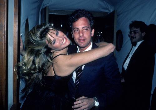 Christie Brinkley and Billy Joel circa 1983 in New York City