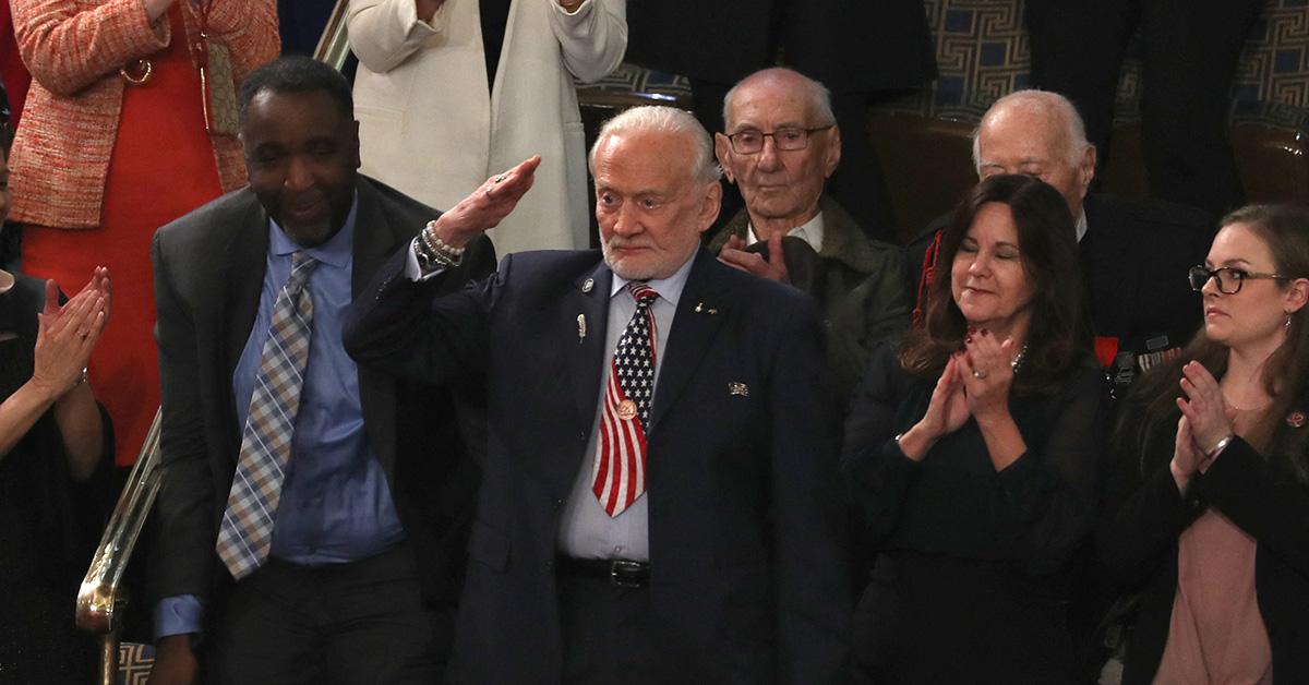 Buzz Aldrin at the 2019 State of the Union. 