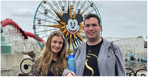 (l-r): Abbey Romeo and David Isaacman