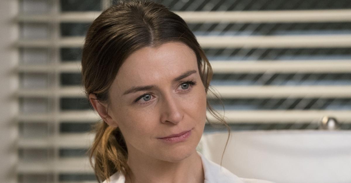 Caterina Scorsone as Amelia in Grey's Anatomy.