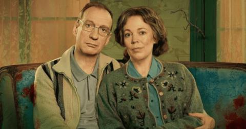 David Thewlis and Olivia Colman in 'Landscapers'