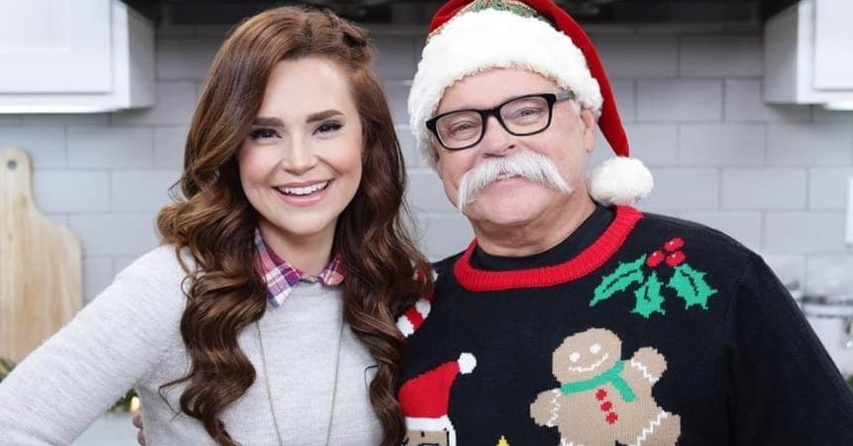 Rosanna Pansino and her dad