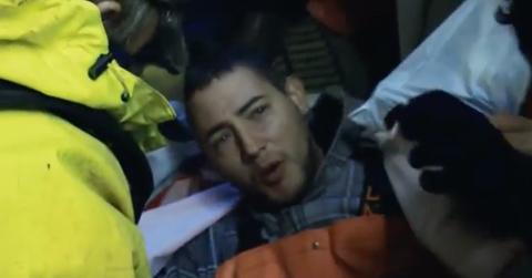 Chris Scambler on 'Deadlist Catch' laying down.