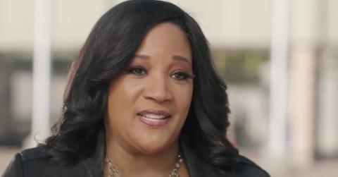 Elise Finch speaking on air