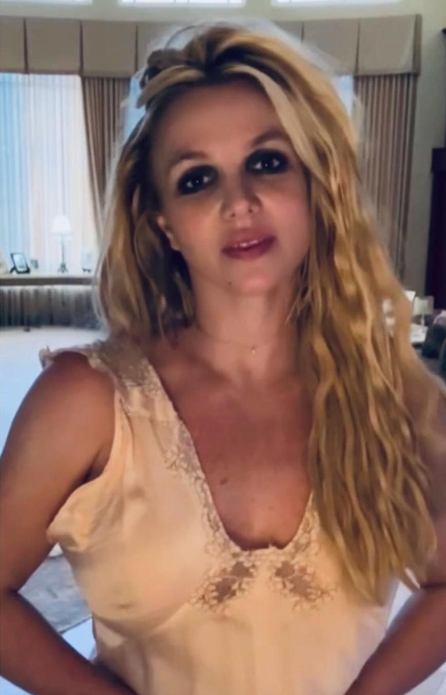 Britney's Oct. 11 post first announcing she married herself.